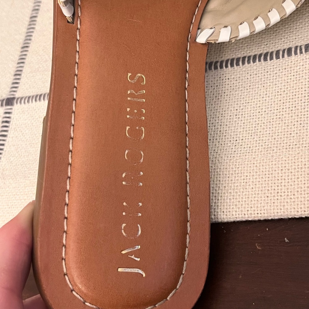 Jack Rogers Sandals Womens Size 9 Summer Resort Wear Chic Quality Statement - Picture 3 of 7